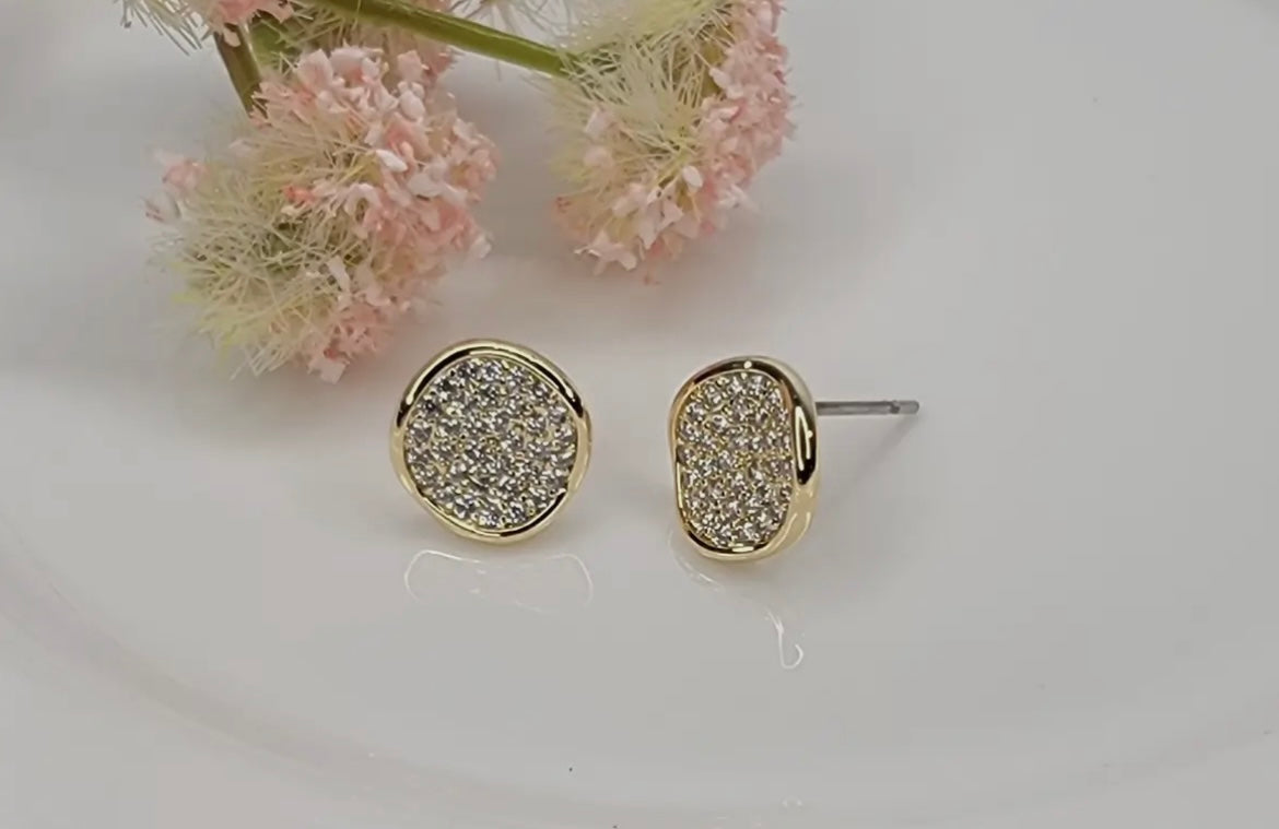 Cave In Post Earrings