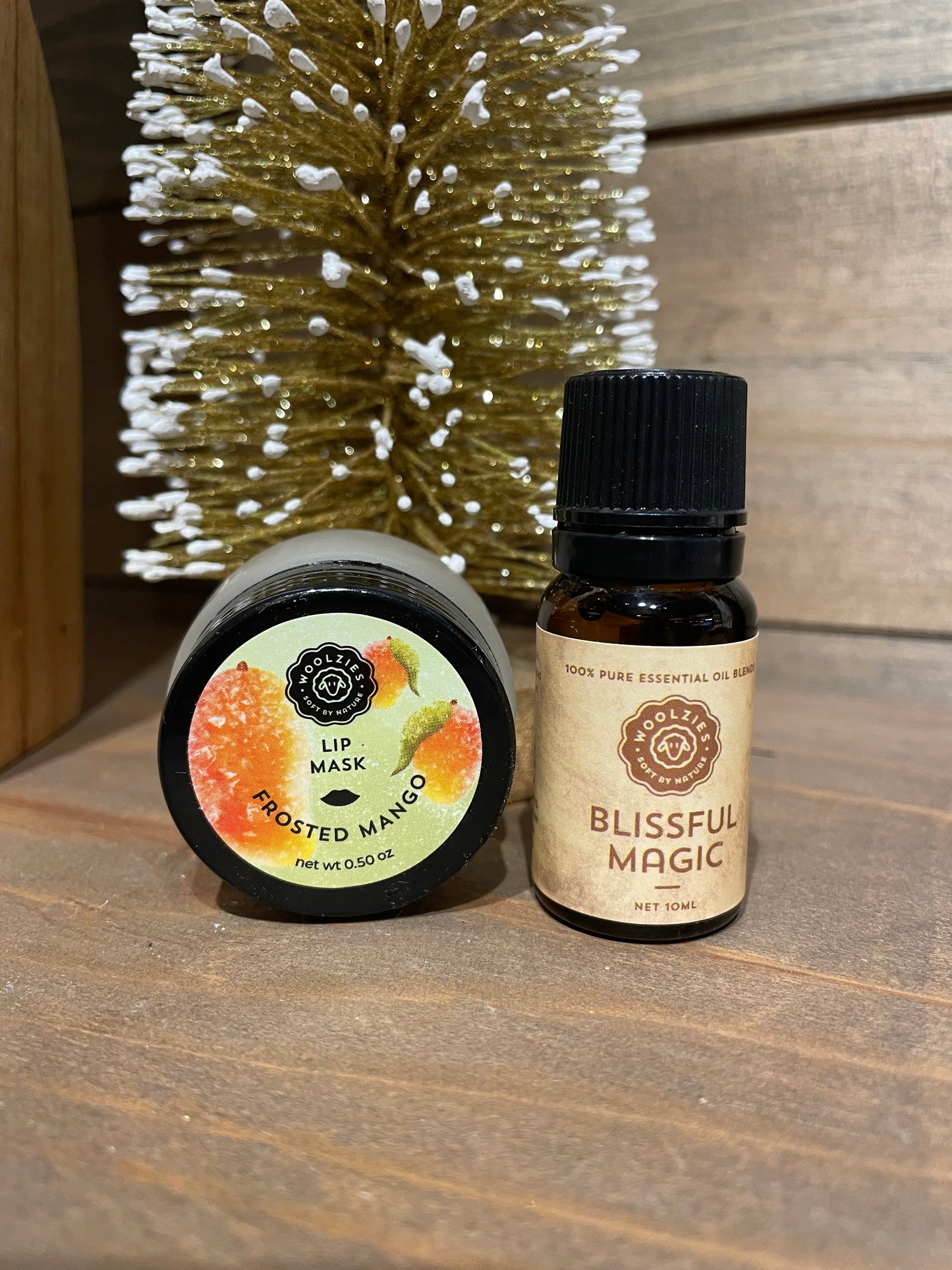 Essential Oil and Lip Mask Stocking Stuffer