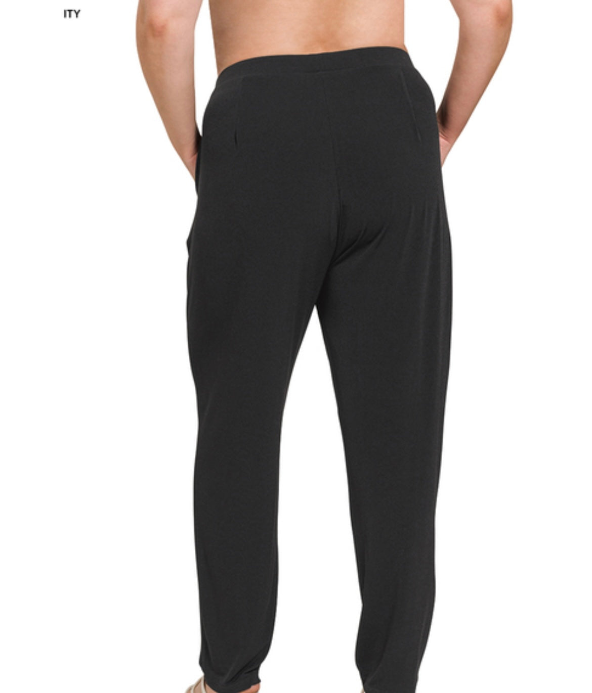 Pleated Pants with Pockets