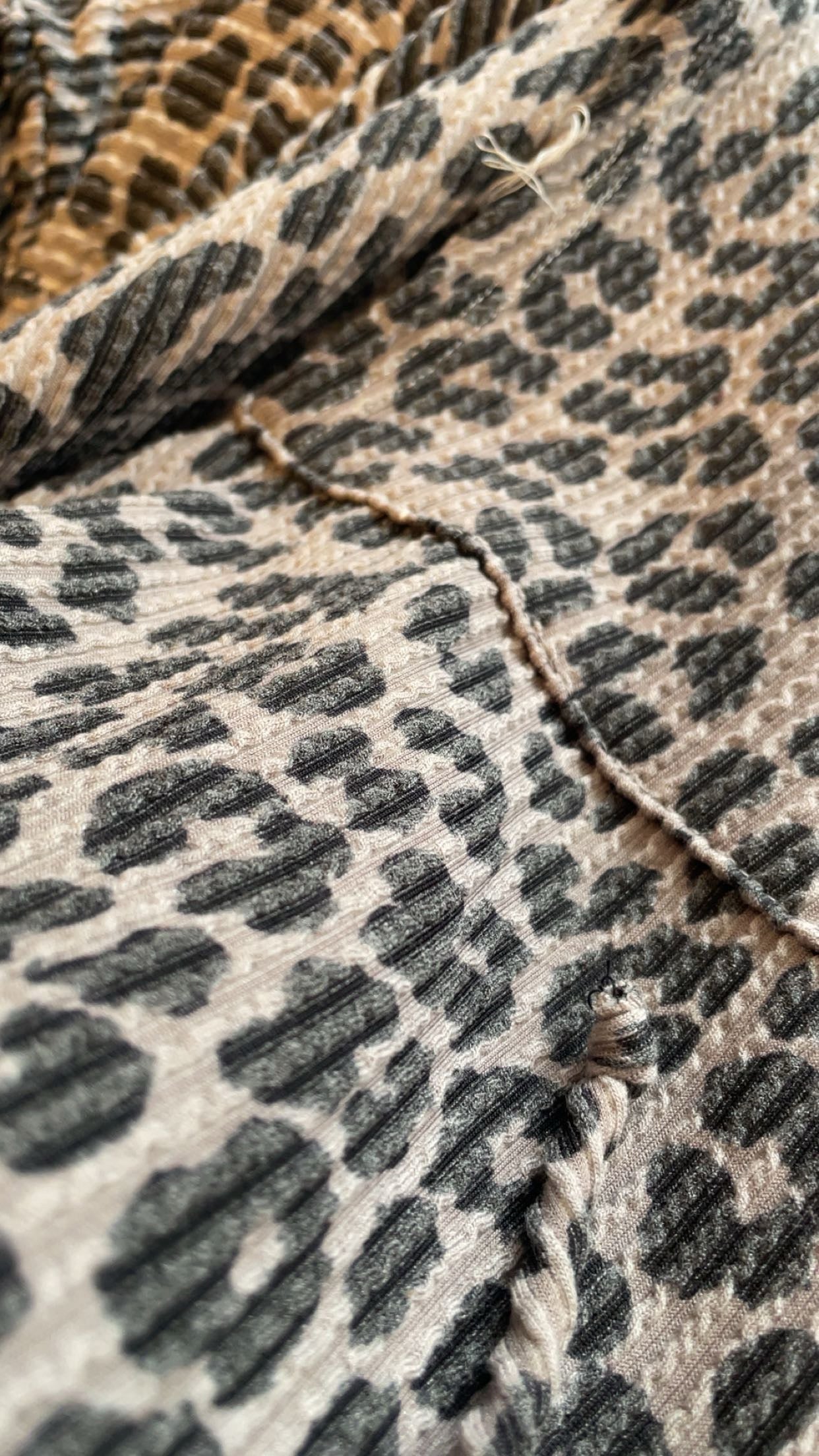 Cocoa Leopard Hoodie Top