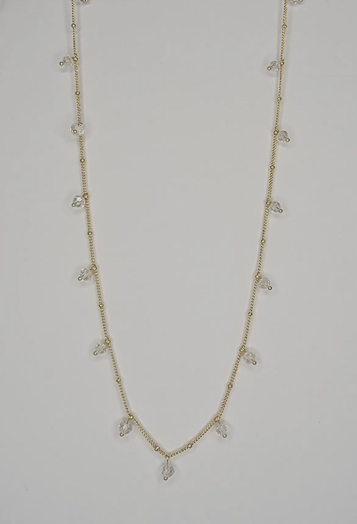 Clear Beads Necklace