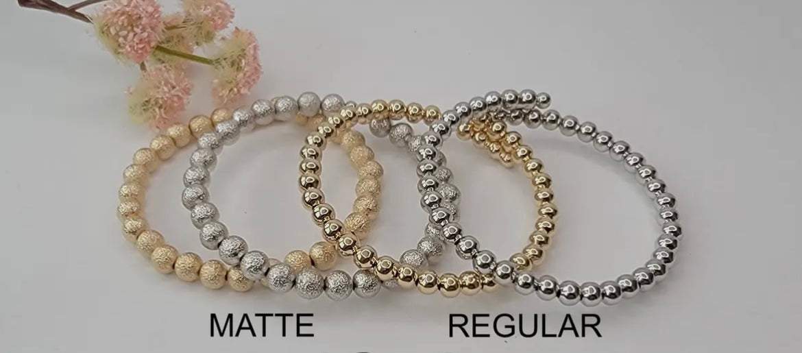 Round Beads Flex Bracelet