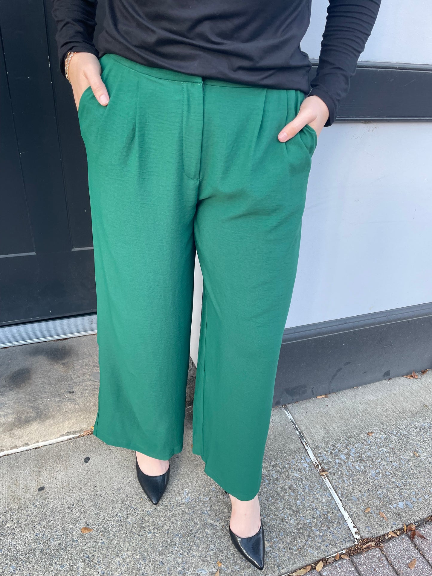 Green Dress Pants
