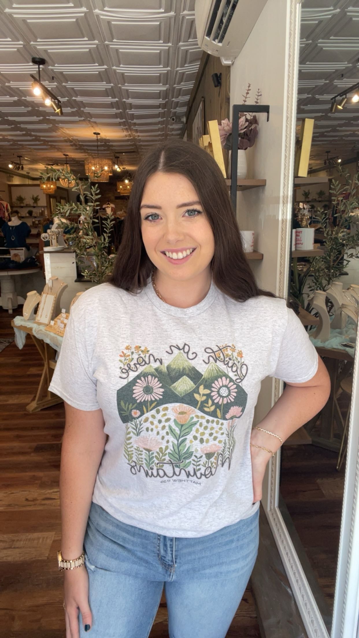 Faith Can Move Mountains T-Shirt