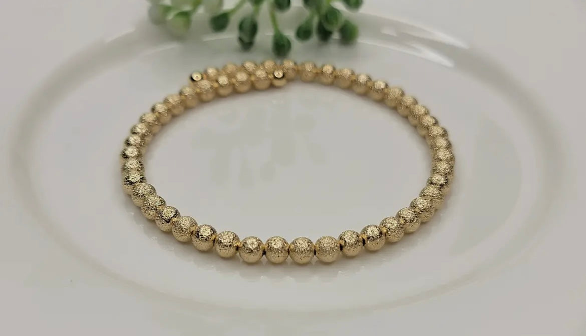 Round Beads Flex Bracelet