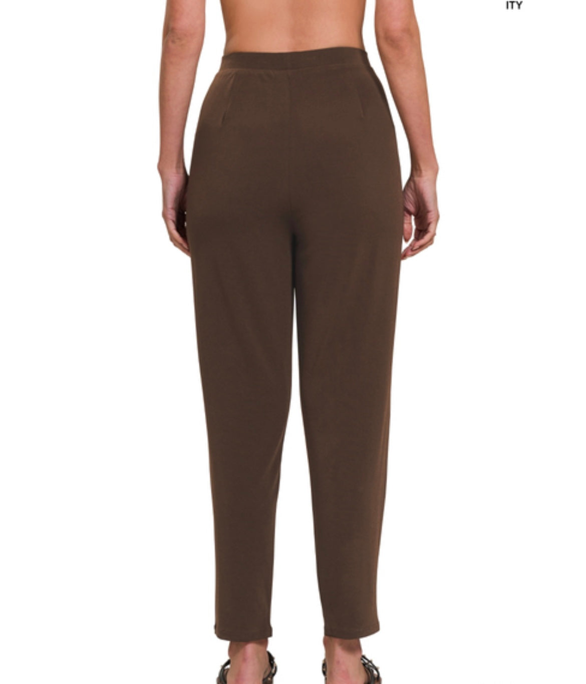 Pleated Pants with Pockets