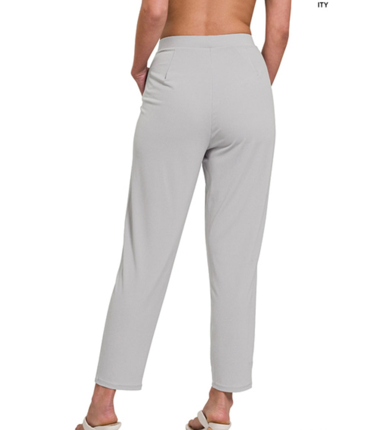 Pleated Pants with Pockets