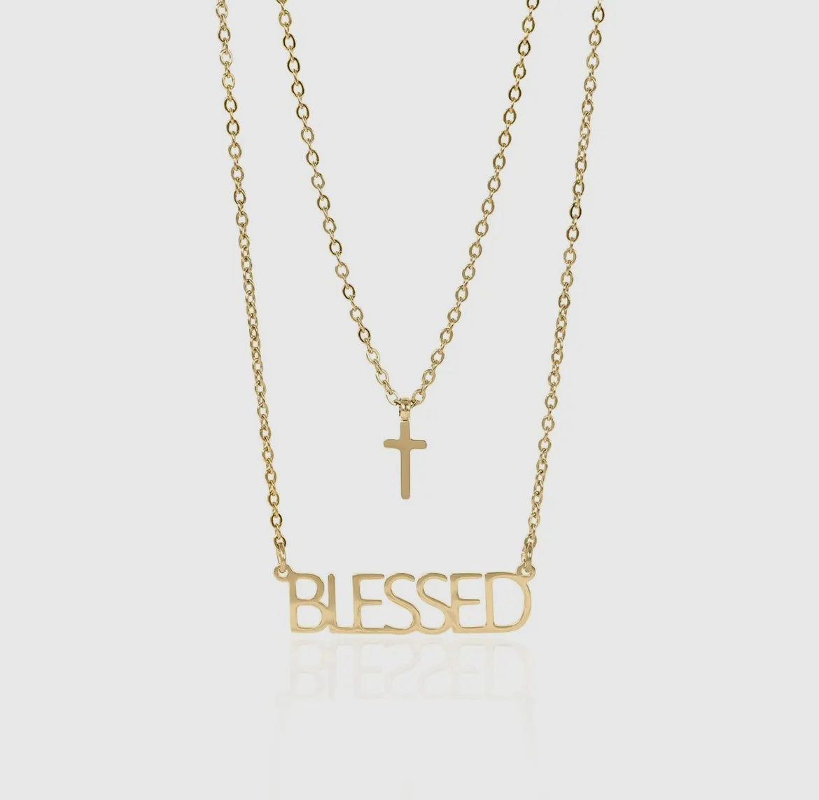 Stainless Steel Blessed Necklace