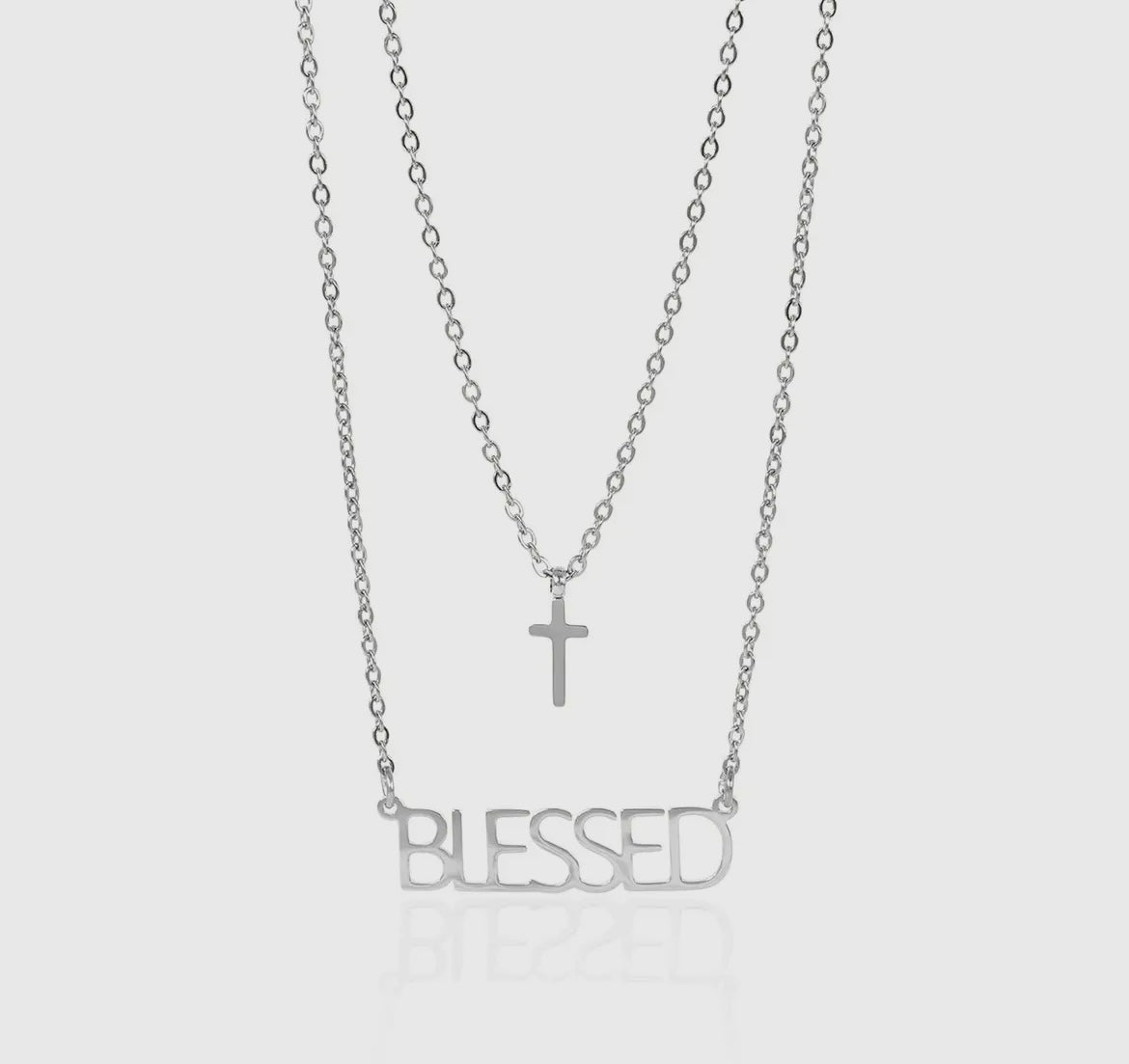 Stainless Steel Blessed Necklace