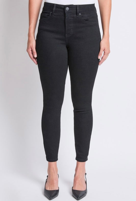 Black High Rise Skinny Jeans