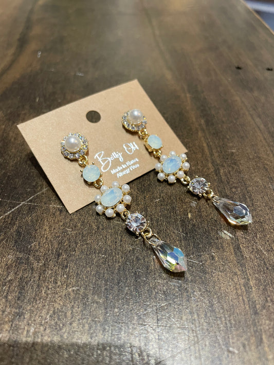 Floral Dangle Earrings