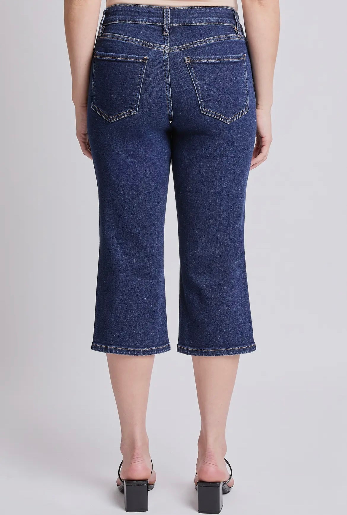 Premium Stretch Denim Capris