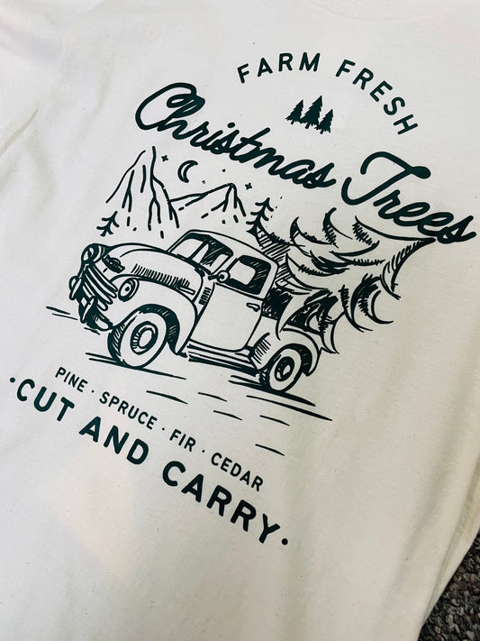 Farm Fresh Trees Graphic T-Shirt
