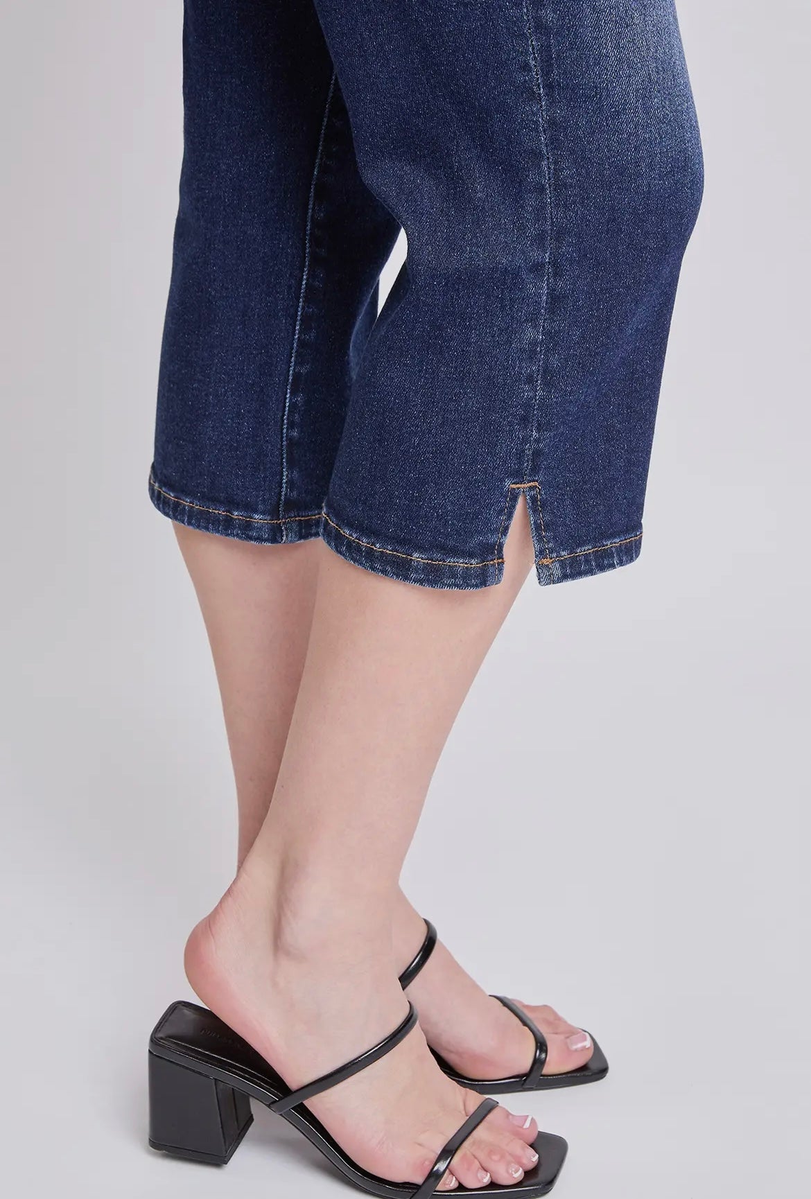 Premium Stretch Denim Capris