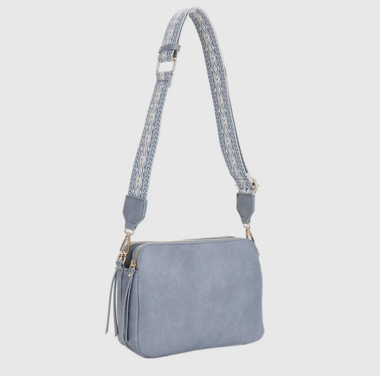 3 Compartment Crossbody Bag