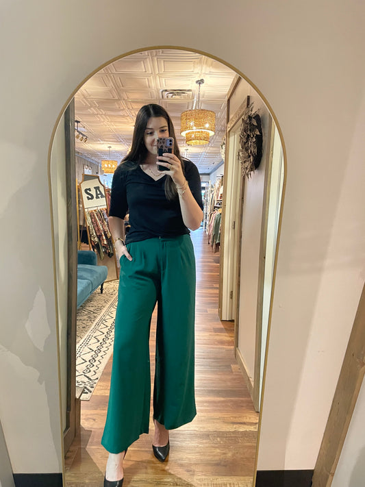 Green Dress Pants