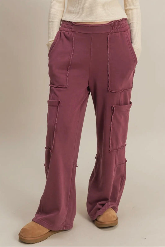 Dark Cherry Lounge Pants