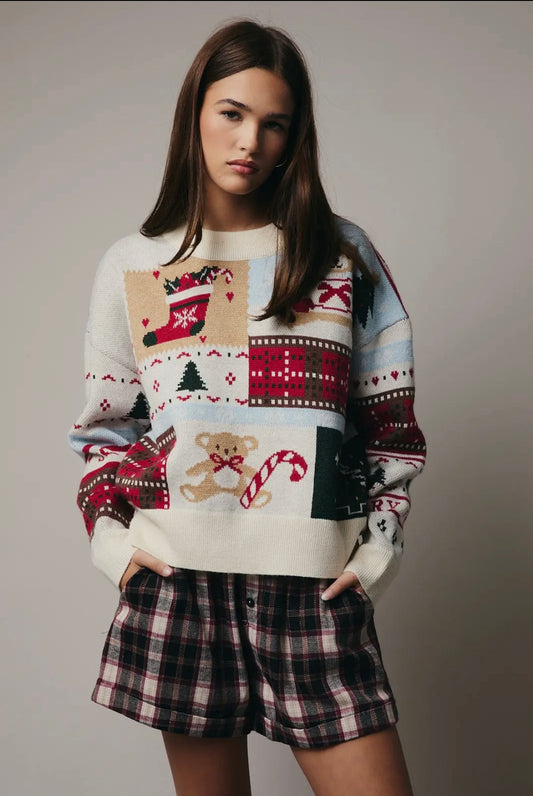 Christmas Graphic Sweater