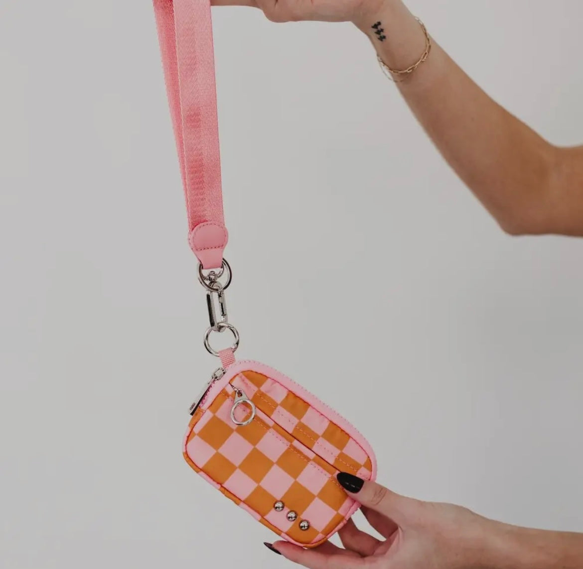 Nylon Card Wallet Wristlet