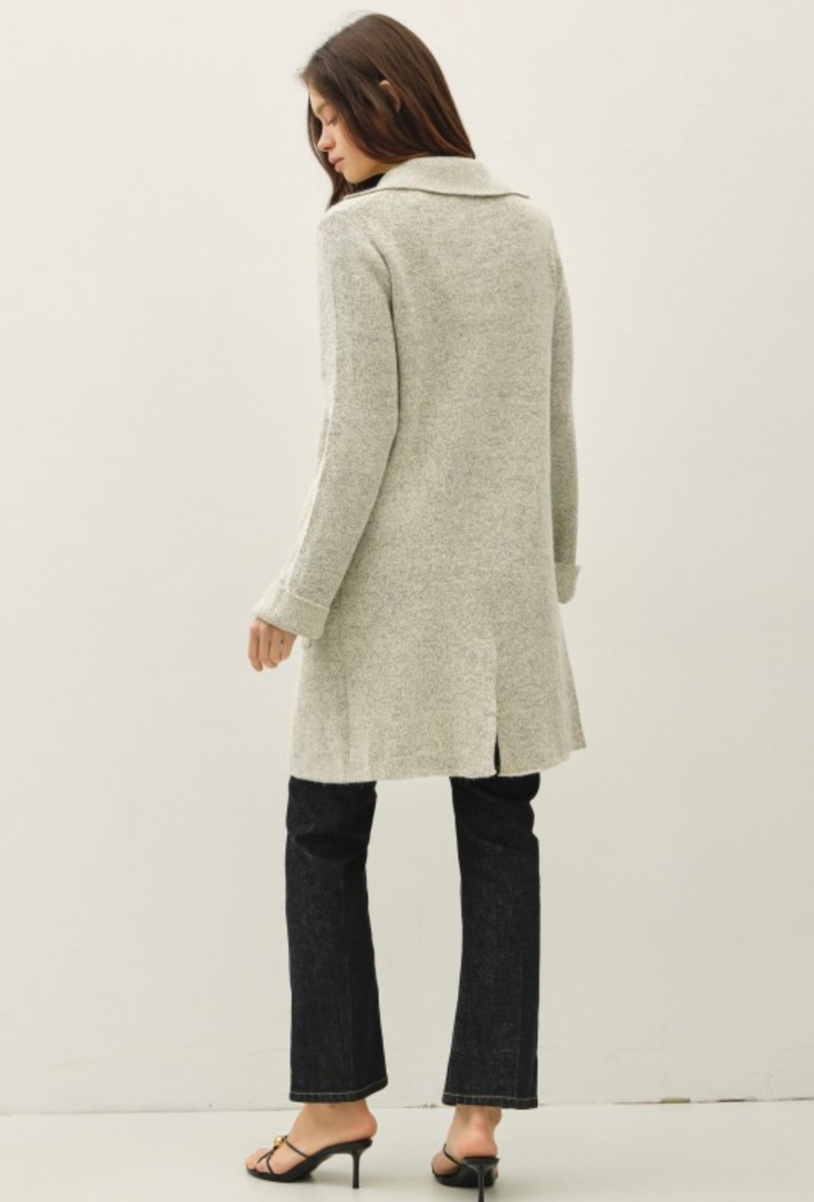 Oatmeal Sweater Coat