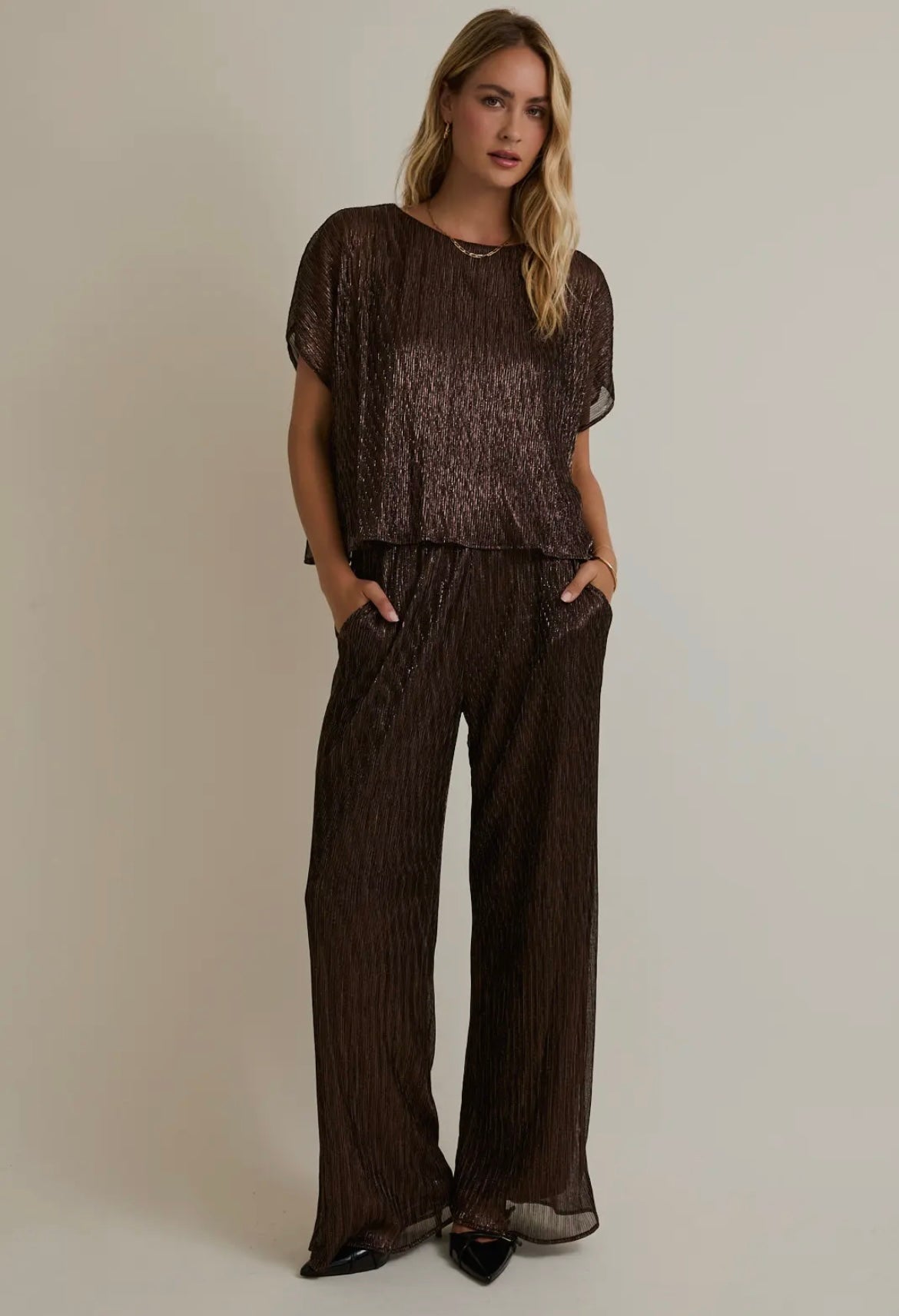 Coco Metallic Top