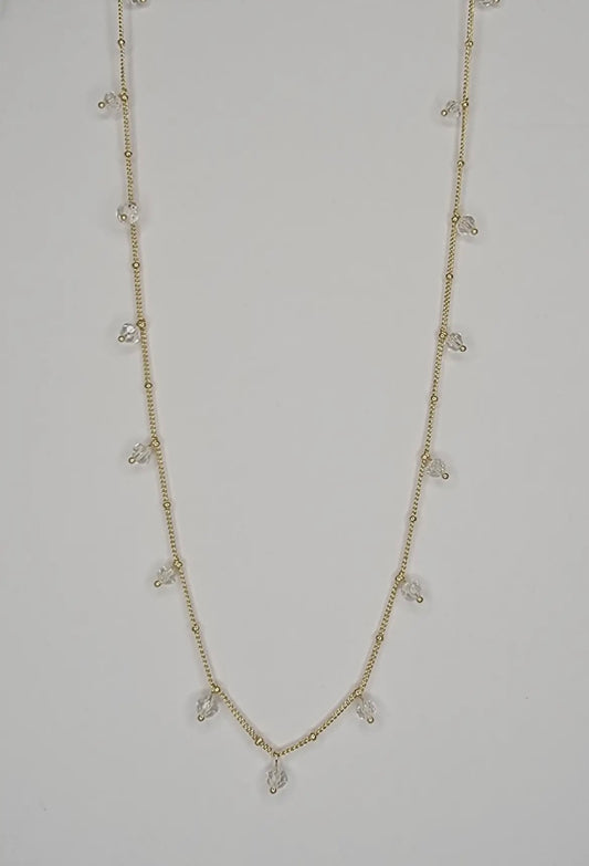 Clear Beads Necklace