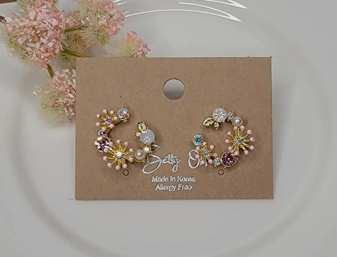 Starburst Post Earrings