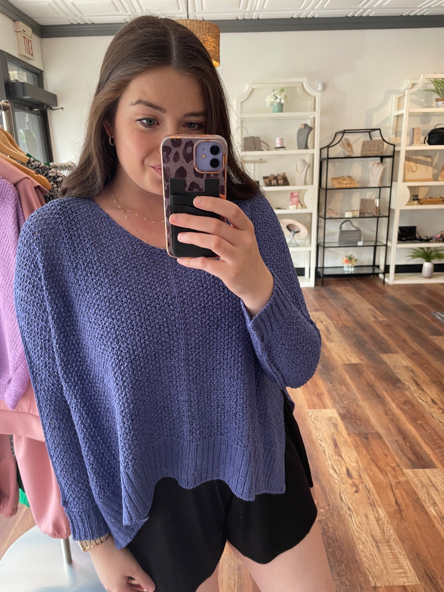 Periwinkle Lightweight Sweater