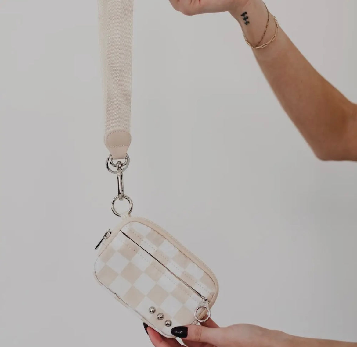 Nylon Card Wallet Wristlet