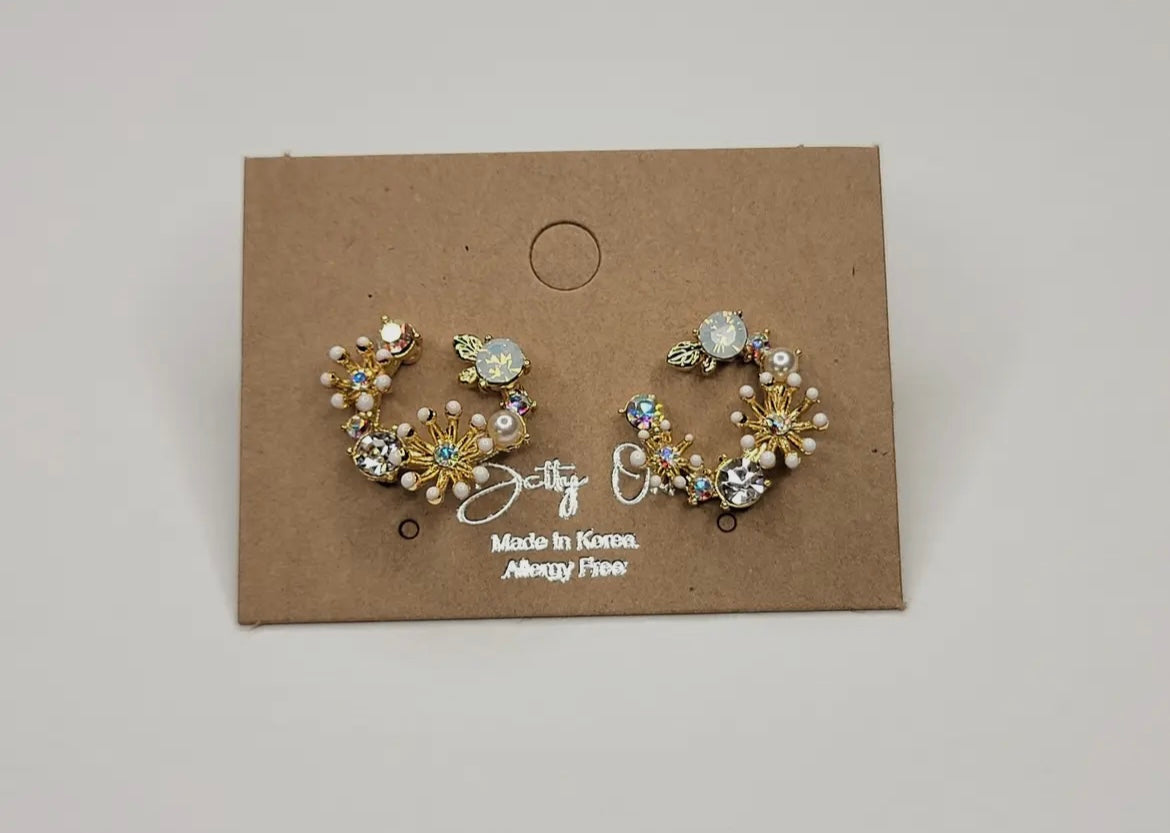 Starburst Post Earrings