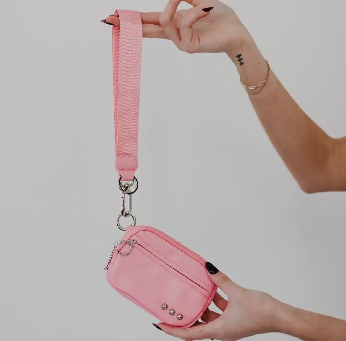 Nylon Card Wallet Wristlet