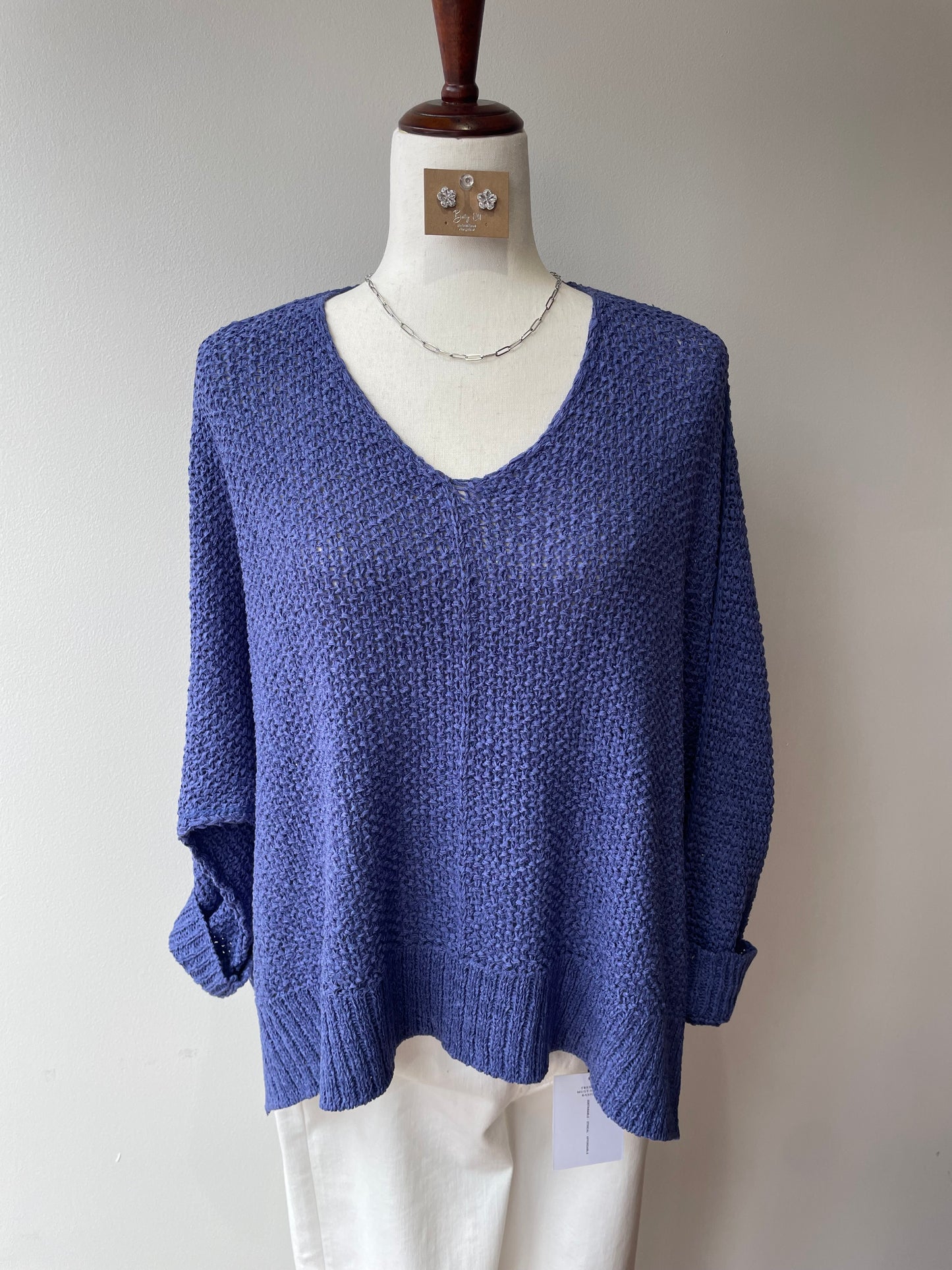 Periwinkle Lightweight Sweater