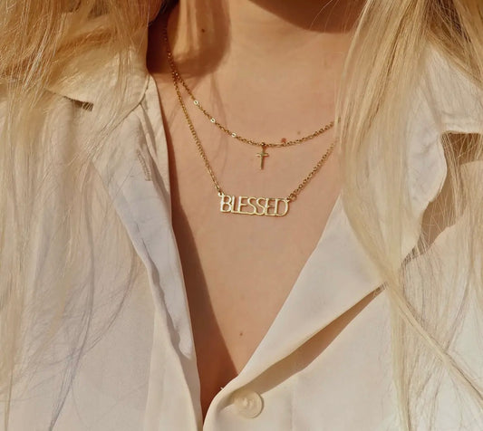 Stainless Steel Blessed Necklace