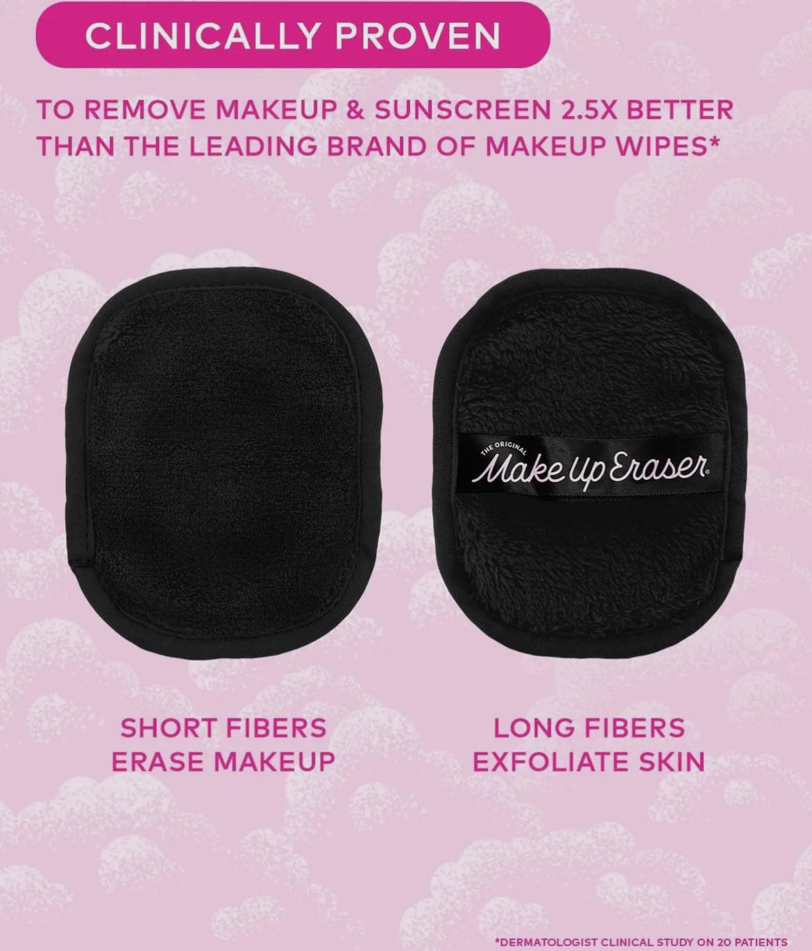 Chic Black 7 Day Makeup Eraser Set