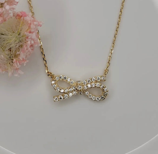 Bow Necklace
