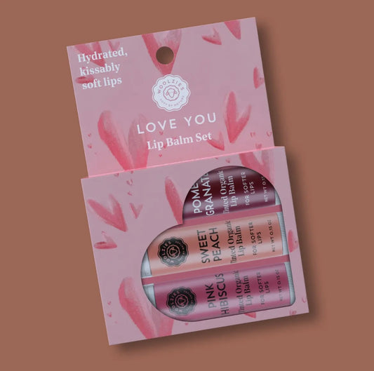 Let Love Glow Lip Balm Trio