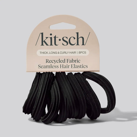Textured Seamless Thick Hair Elastics
