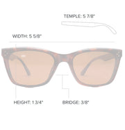 Kiki Moss/Brown Polarized Sunglasses