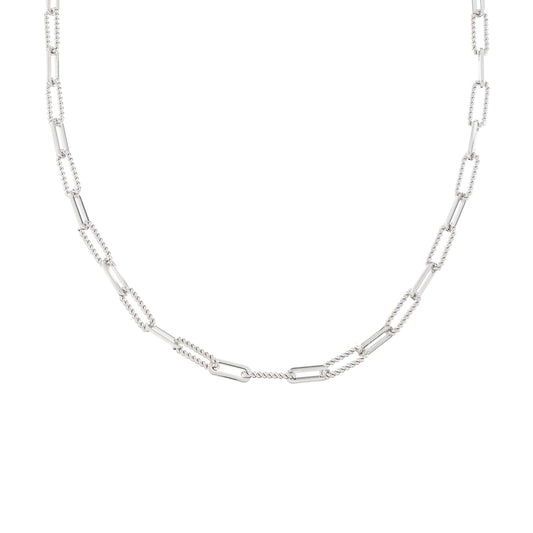 Aspen Double Necklace Silver