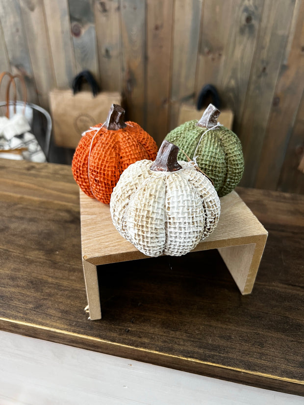 Air Resin Pumpkins