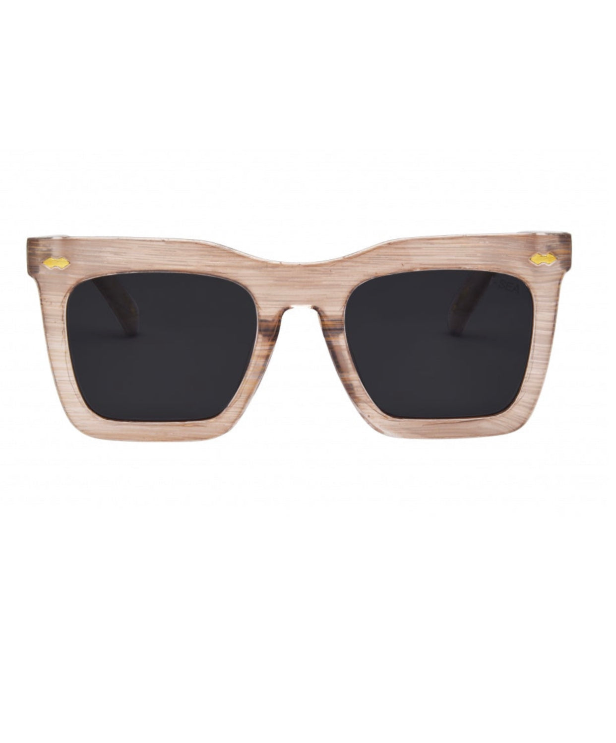 Maverick White Gold/ Smoke Sunglasses