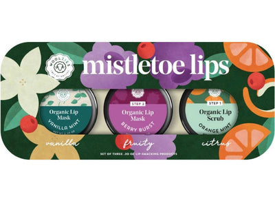 Mistletoe Set Of Three Lip Care