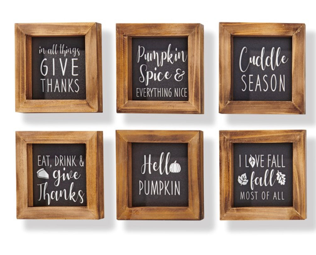 Framed Mini Desk Blocks