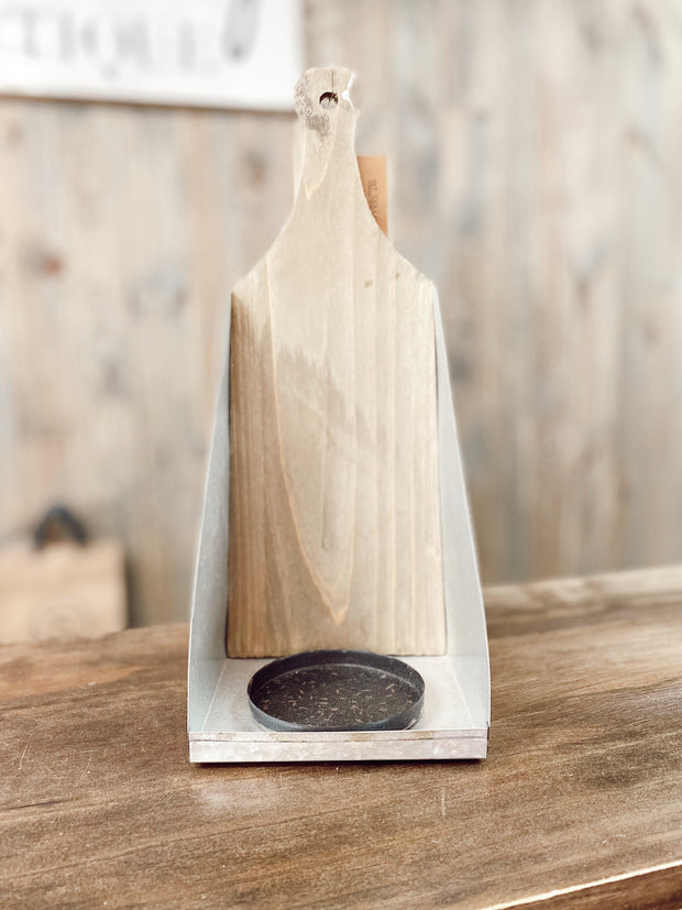 Wood & Metal Candle Scone