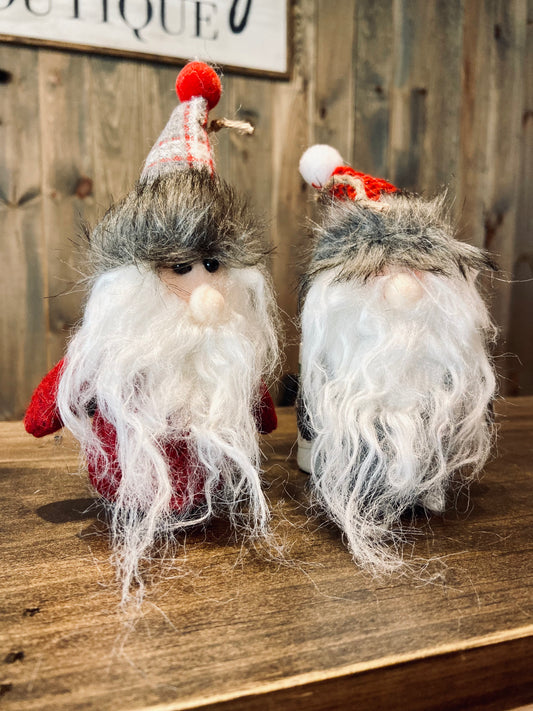 Santa Ornaments